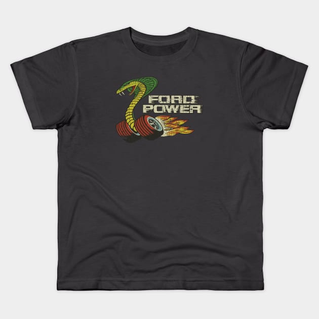 Cobra Power 1968 Kids T-Shirt by JCD666